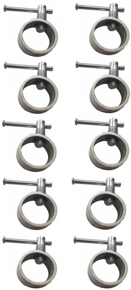 Dinetic Steel Locks for Gym Rod Pack of 10 Weight Lifting Bar