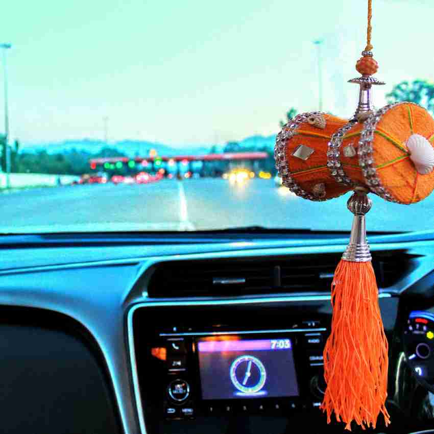 Unique Utilities Car Hanging Interior Decor Accessories Orange