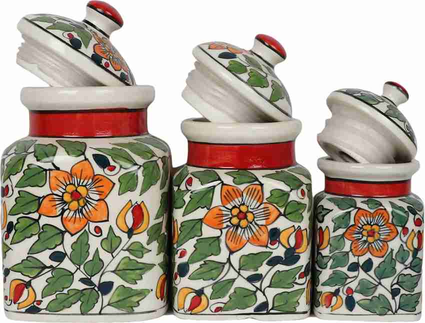 Ceramic Jar - Buy Condiment Jar Set Online In India