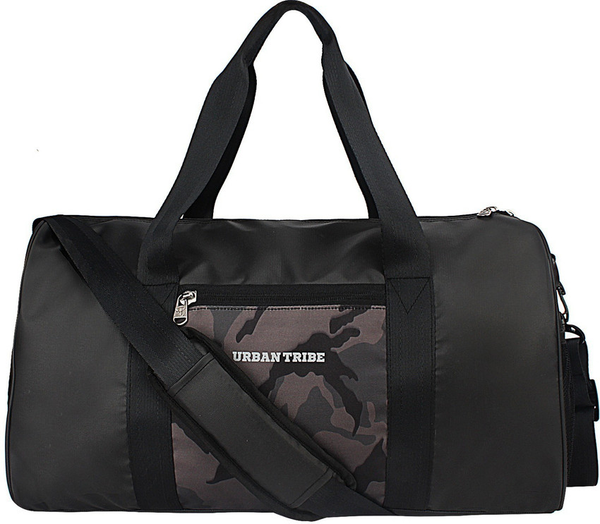 Urban Tribe Fury Duffel Without Wheels Black Price in India Flipkart