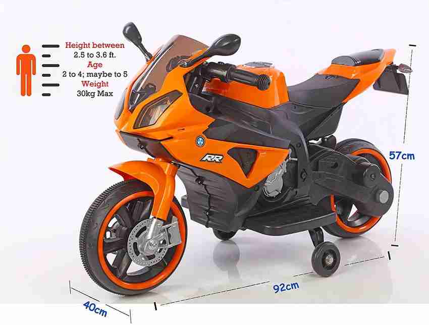H S Mini BMW Bike with Rechargeable Battery Operated Ride on for