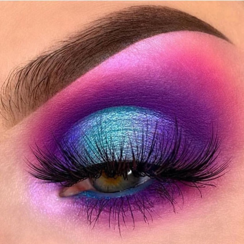 purple eyeshadow using the james charles x morphe palette