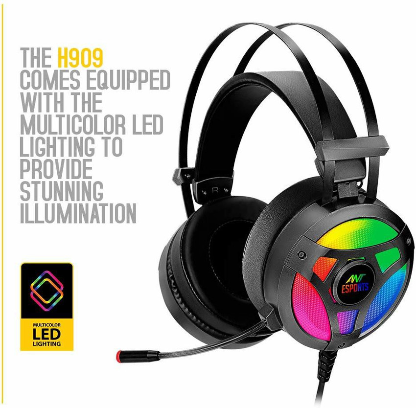Ant esports hd sales rgb led gaming headset