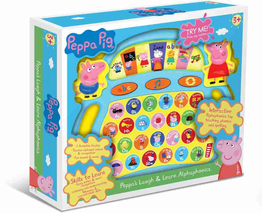 Peppa pig laugh and sales learn alphaphonics