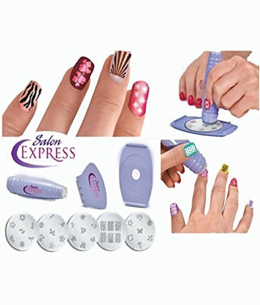 Buy INDIKONB Nail Art Kit for Women and Girls | Professional Nail Art  Accessories and Tools | Includes Nail Stickers and Decals, Sequins,  Glitters, Heat Transfer Tape, Premium Stones Online at Low