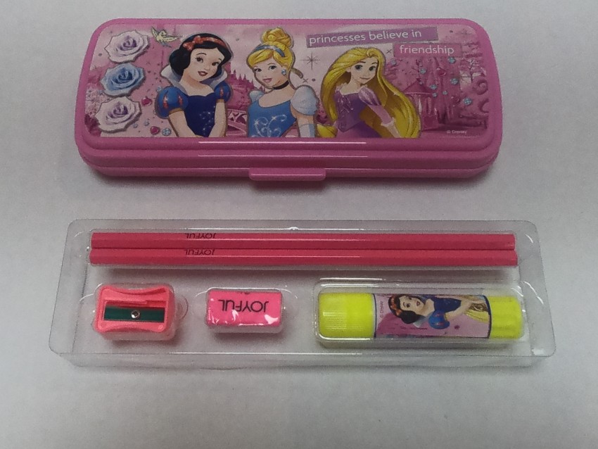 Toyvala Barbie Jumbo Pencil Box Art Plastic Pencil Box - Box