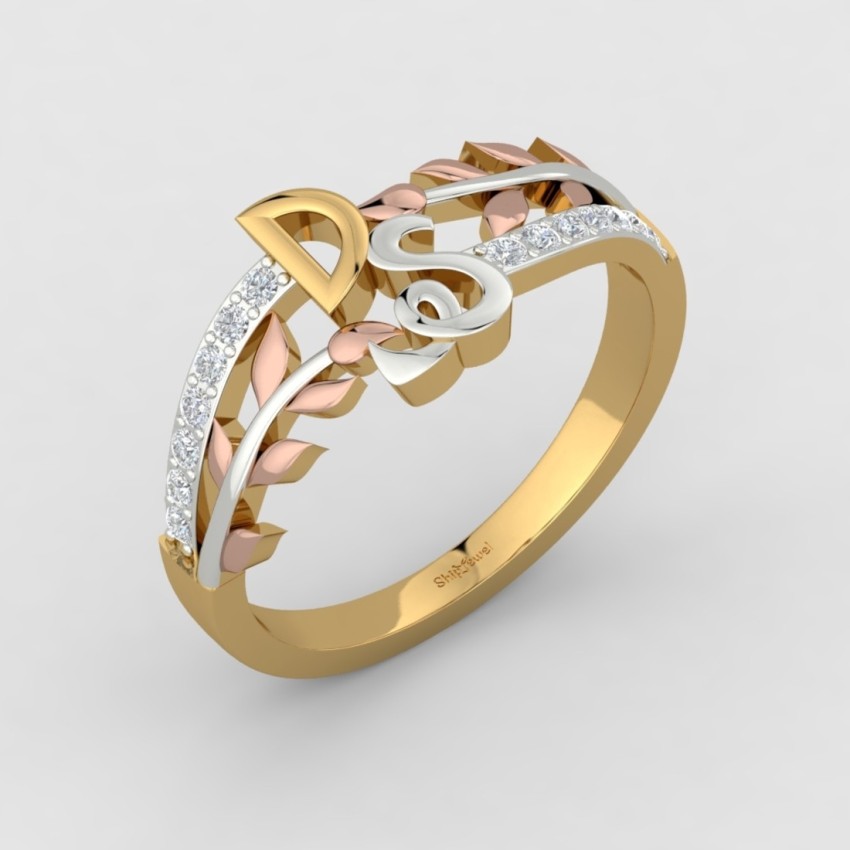 ShipJewel Featured D & S Ring-18KT Gold-18 18kt Diamond Yellow