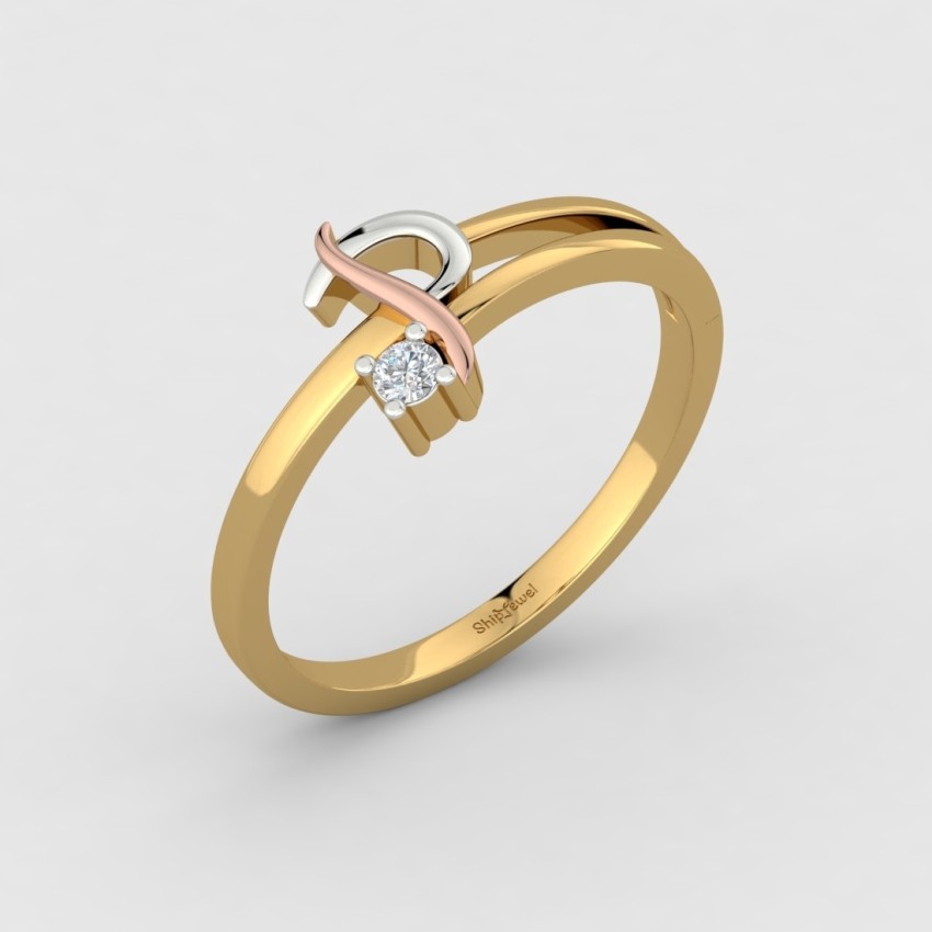 ATTOE Initial Letter Ring for Women Girls Gold Plated Stackable Alphabet  Rings with Initial Adjustable Crystal Inlaid Initial Rings Bridesmaid  Gift（Gold Letter P） - Walmart.com