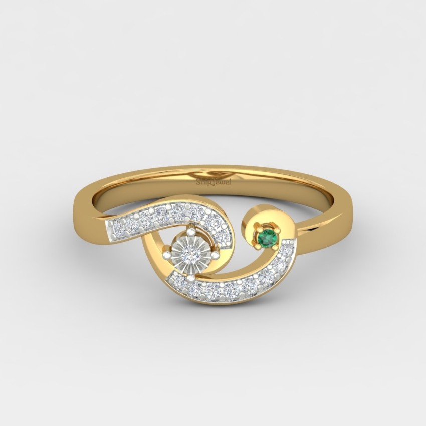 ShipJewel Armada Ring 18KT Gold 18 18kt Diamond Emerald Yellow