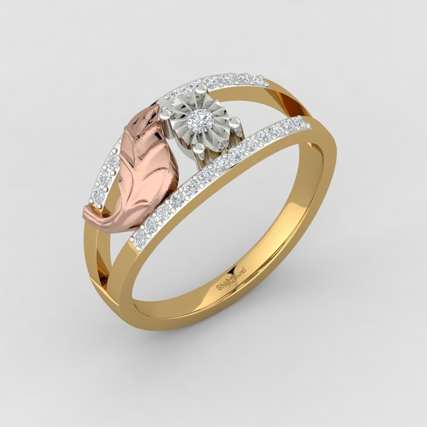 ShipJewel Ambush Ring-18KT Gold-26 18kt Diamond Yellow Gold ring 