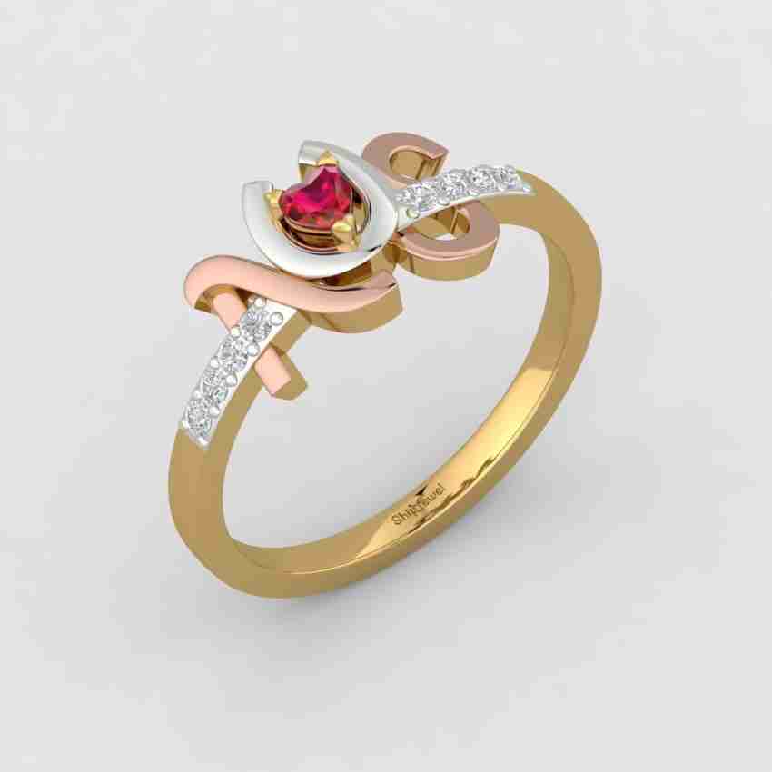 ShipJewel Featured D & S Ring-18KT Gold-18 18kt Diamond Yellow