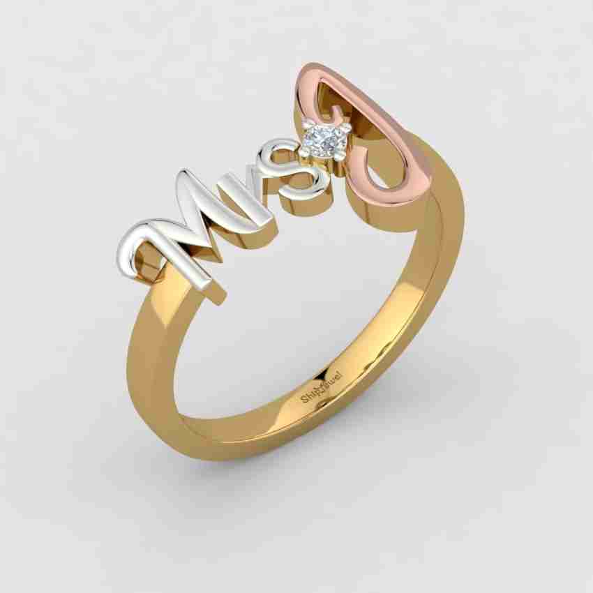 ShipJewel Featured D & S Ring-18KT Gold-18 18kt Diamond Yellow