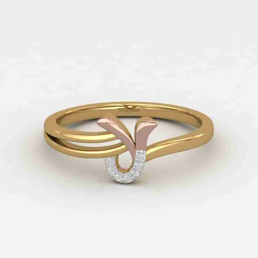 Y letter gold ring sales