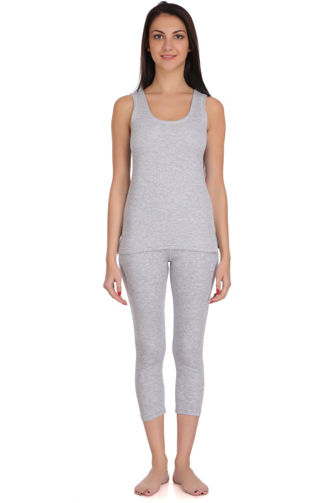 Selfcare New Winter Collection Women Top - Pyjama Set Thermal - Buy Light  Grey Selfcare New Winter Collection Women Top - Pyjama Set Thermal Online  at Best Prices in India