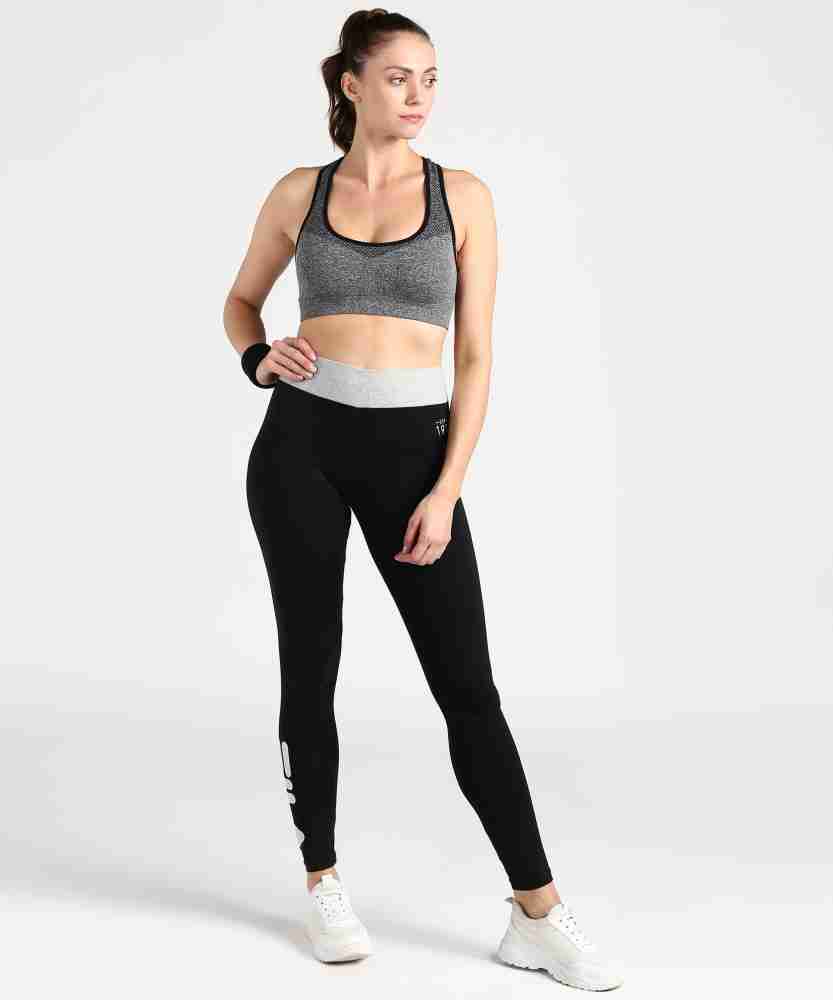 Fila Sport Gray Leggings Size M - 59% off