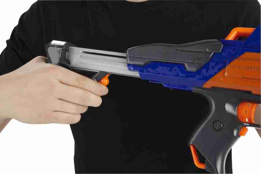 2012 Nerf RAPID STRIKE CS-18 Elite Soft 18 Dart Clip Automatic Battery Gun  Toy