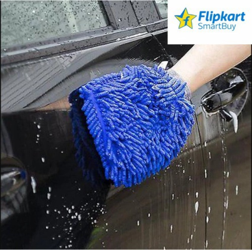 Flipkart SmartBuy Microfiber Vehicle Washing Hand Glove Price in