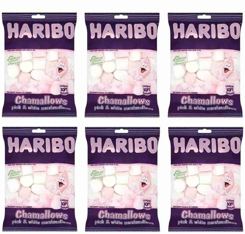 Haribo Chamallows Share Size, 140 G, Purple & White 