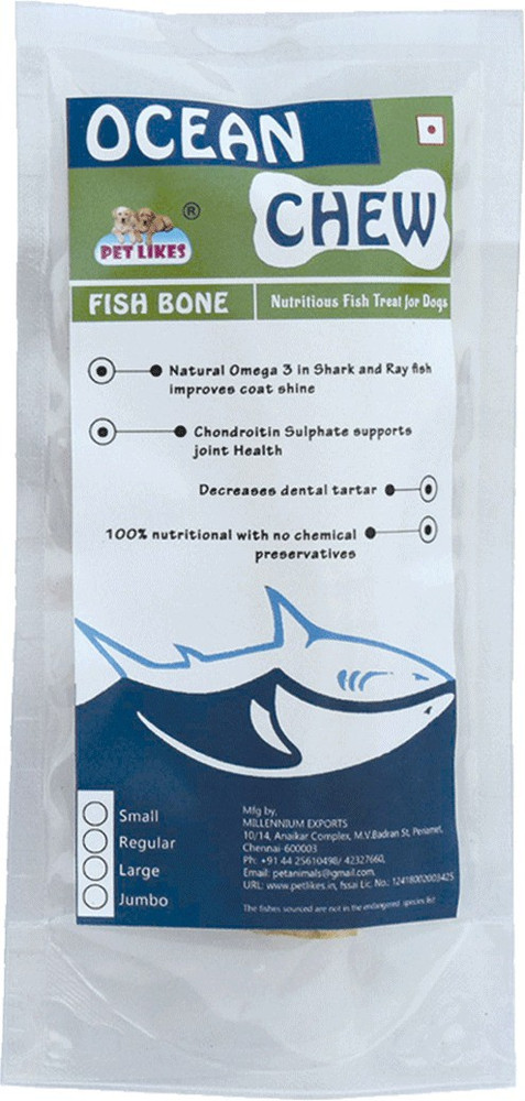 Are fish bones online safe for dogs