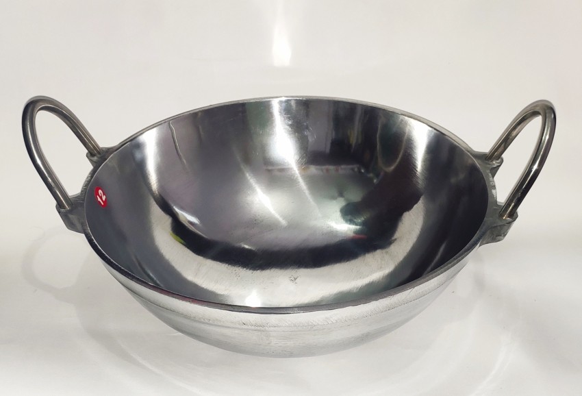 Aluminium Kadai with Lid  indolium Kadai Online – Ashtok