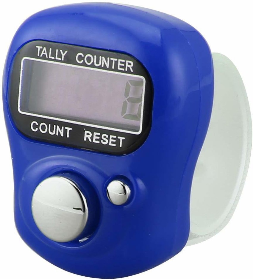 Portable Digital LCD Finger Ring Tally Counter Multi-color 6 Channel  Counting 6 Digit Buddha Bead Prayer Counter Clicker