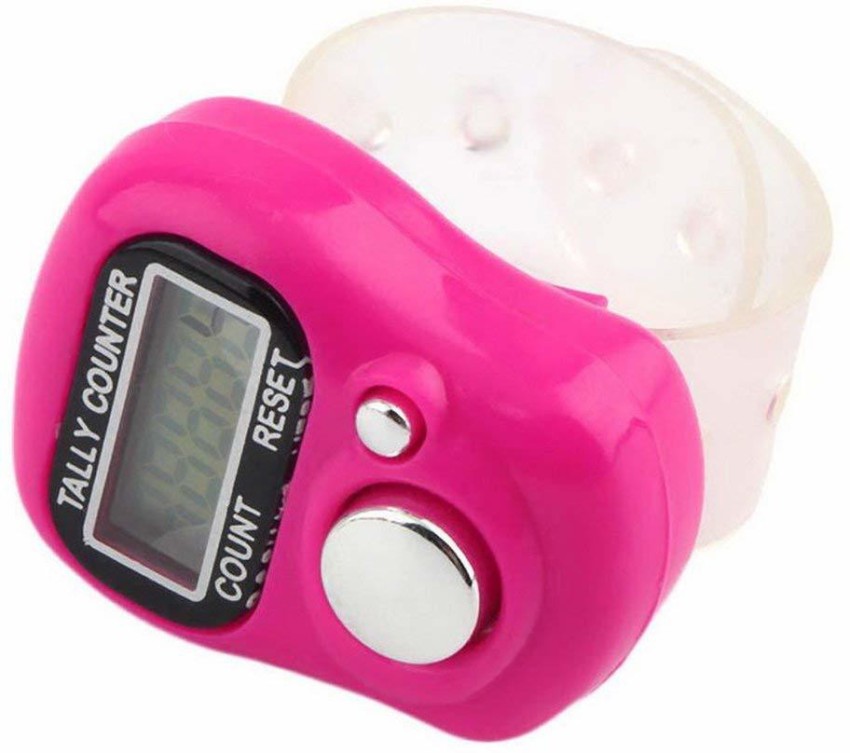 Electronic Digital Finger Ring Tally Counter Hand Held Knitting Row Counter