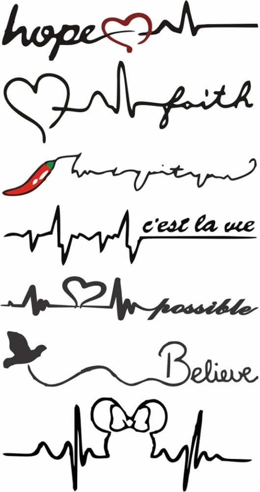 Heartbeat Tattoo Designs Top 30 Ideas In 2023  Styles At Life