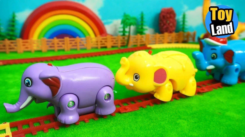 Elephant 2024 toy train