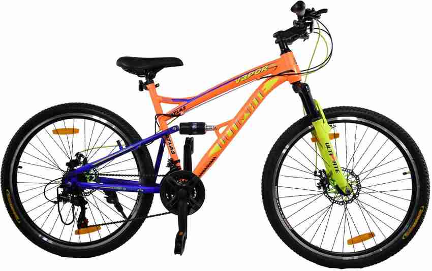 ATLAS Ultimate Vapor Bike For Adults Orange Blue 26 T Mountain Cycle Price in India Buy ATLAS Ultimate Vapor Bike For Adults Orange Blue 26 T Mountain Cycle online