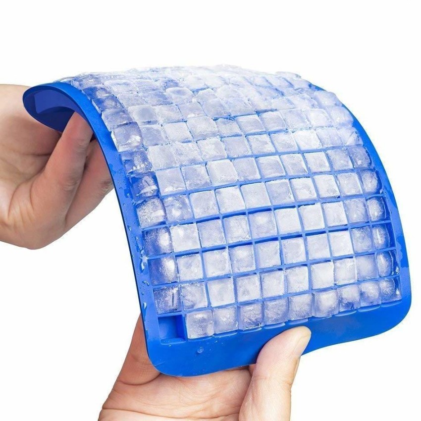 VibeX ™ Rubber Plastic Stackable Mini Ice Cube Mold Blue Silicone Ice Cube  Tray Price in India - Buy VibeX ™ Rubber Plastic Stackable Mini Ice Cube  Mold Blue Silicone Ice Cube