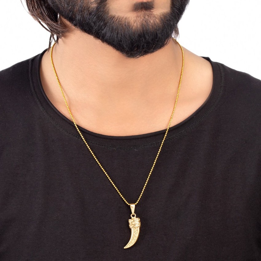 Pin by Sri Umamaheshwari Jew on Tiger nail lockets | Mens pendant, Gold  jewelry fashion, Fashion jewelry