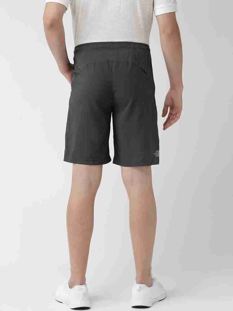 The North Face Solid Men Grey Sports Shorts Buy The North Face