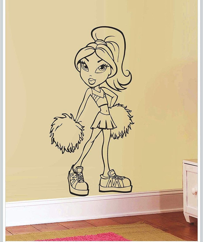 Barbie shop wall painting