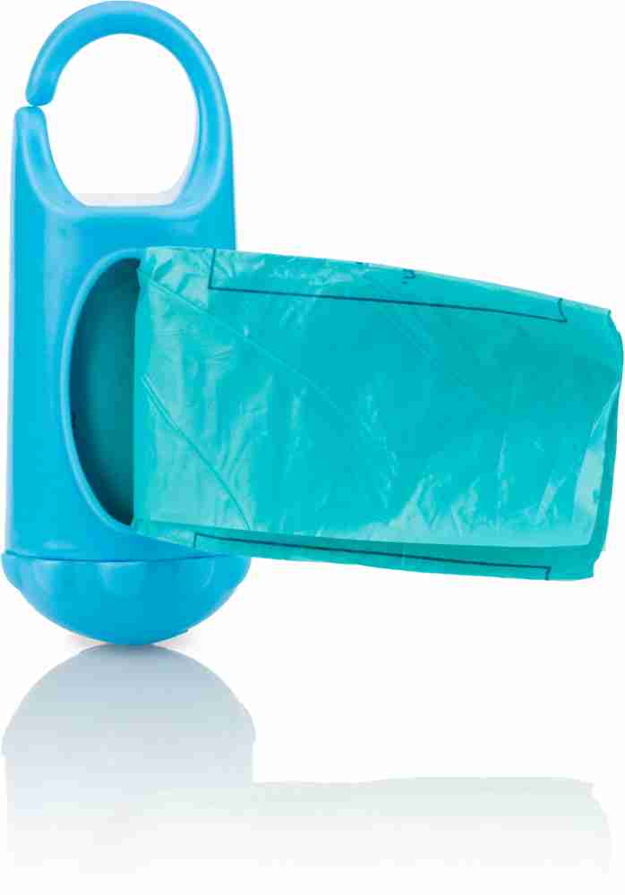 NUBY Tie n Toss Diaper Bag Dispenser for your Baby Turquoise