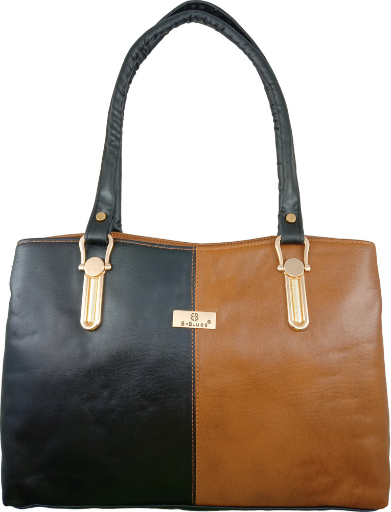 Buy B BLUES Women Black Brown Handbag black brown Online
