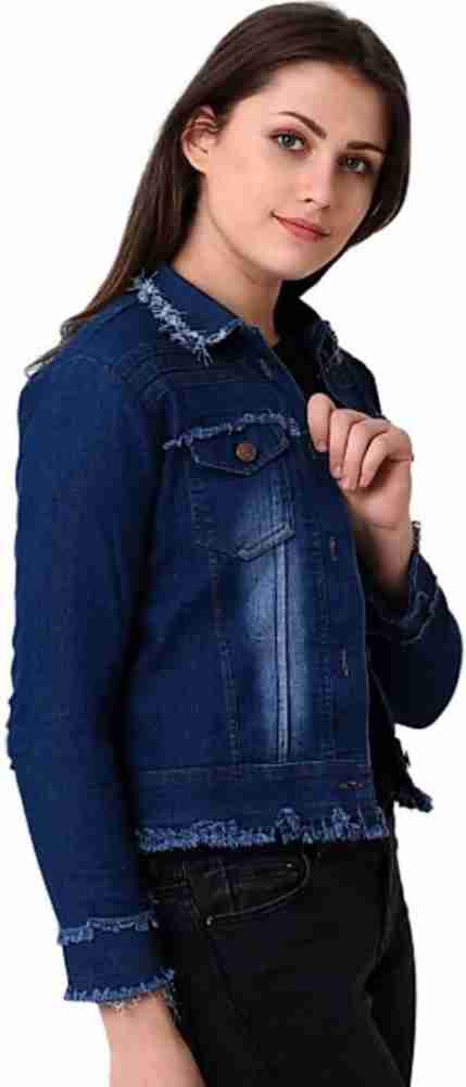 Denim jackets for womens cheap flipkart