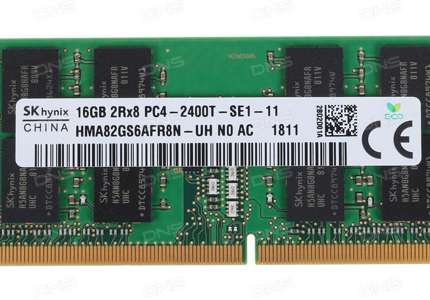 Hynix pc4 19200 .2V Non ecc SO Dimm DDR4 16 GB Dual Channel Mac
