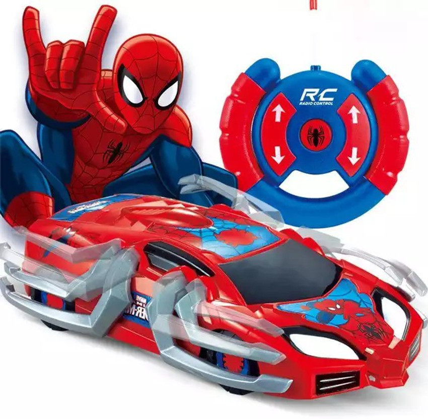 Spiderman race clearance car toy