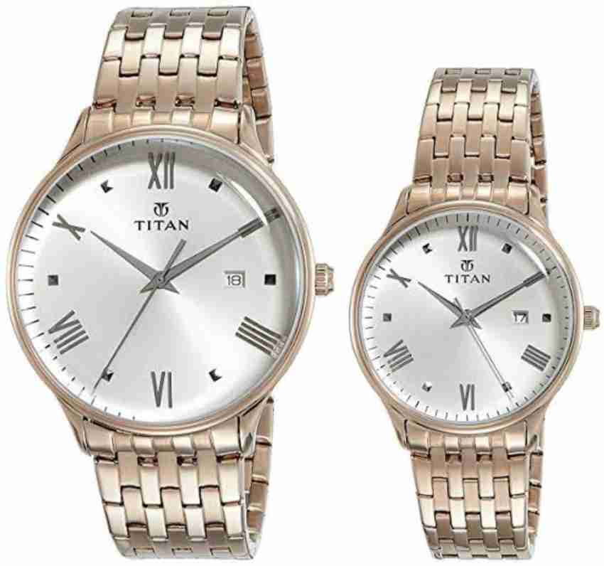 Titan raga hotsell couple watches flipkart