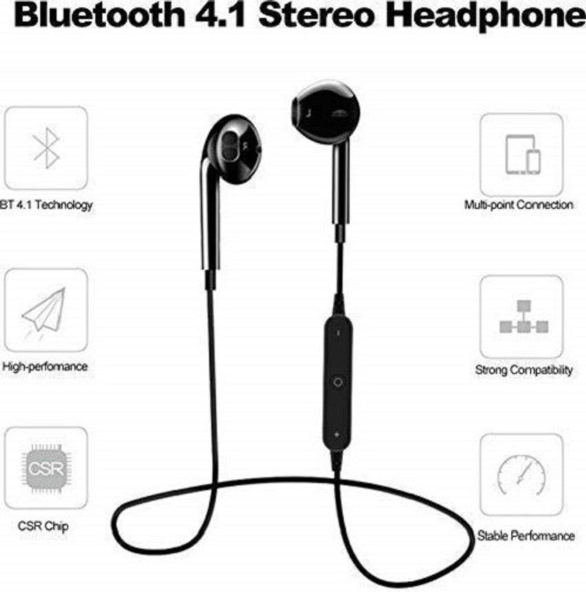 Buy Genuine S6 Wireless Bluetooth Earphone with Handsfree Calling Bluetooth Price in India Buy Buy Genuine S6 Wireless Bluetooth Earphone with Handsfree Calling Bluetooth Online Buy Genuine Flipkart.c...