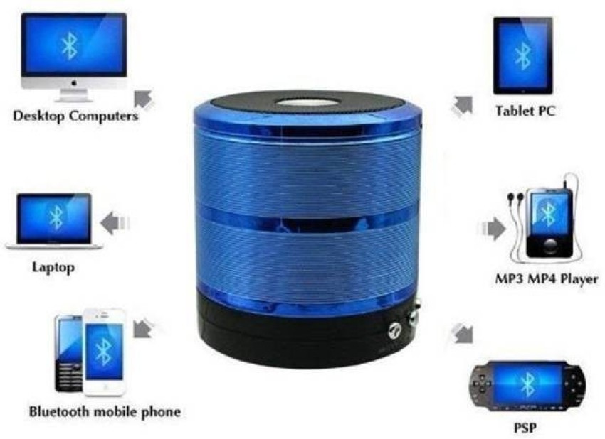 Buy Buy Genuine Mini Speaker With FM Radio 5 W Bluetooth Speaker Online  from