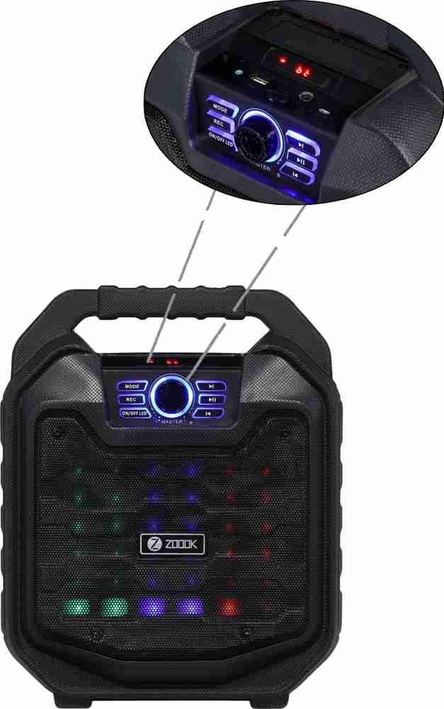 Buy Zoook ROCKER THUNDER 2 Karaoke One Click Recording 30 W