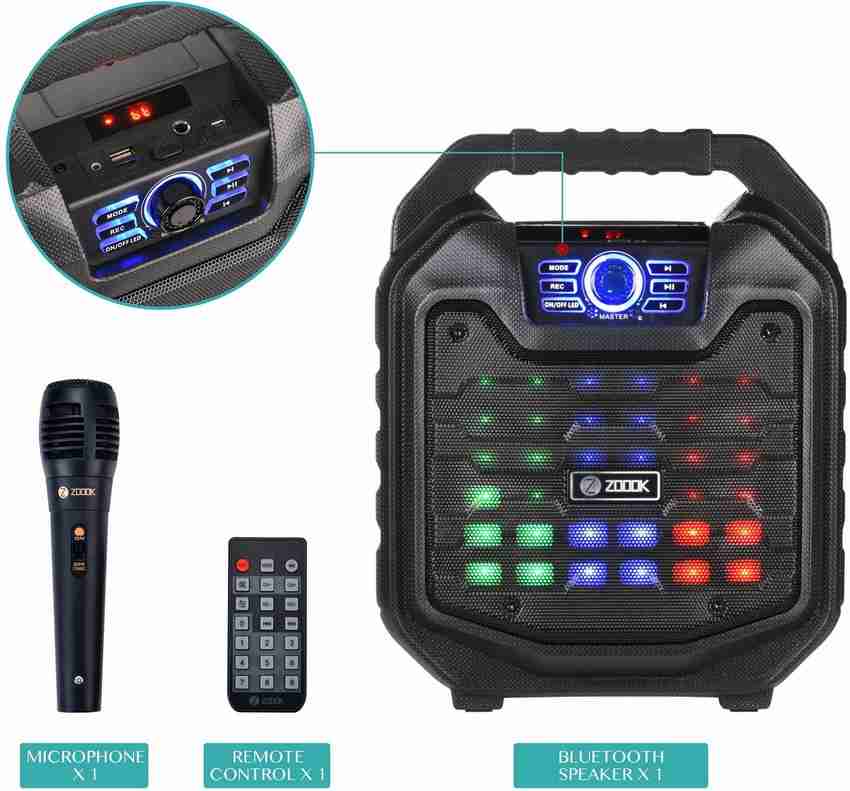 Outdoor Portable Bluetooth Karaoke Speaker System, 55 OFF