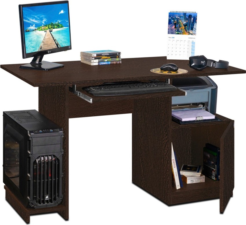 Delite Kom Glide Engineered Wood Computer Desk Price in India - Buy Delite  Kom Glide Engineered Wood Computer Desk online at