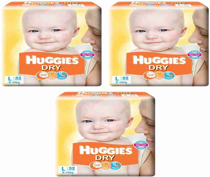 Huggies dry sales large 52
