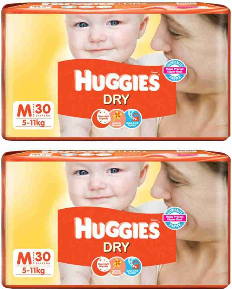Huggies taped diapers medium cheap