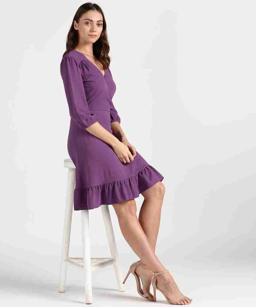 Purple dress marks and spencer clearance