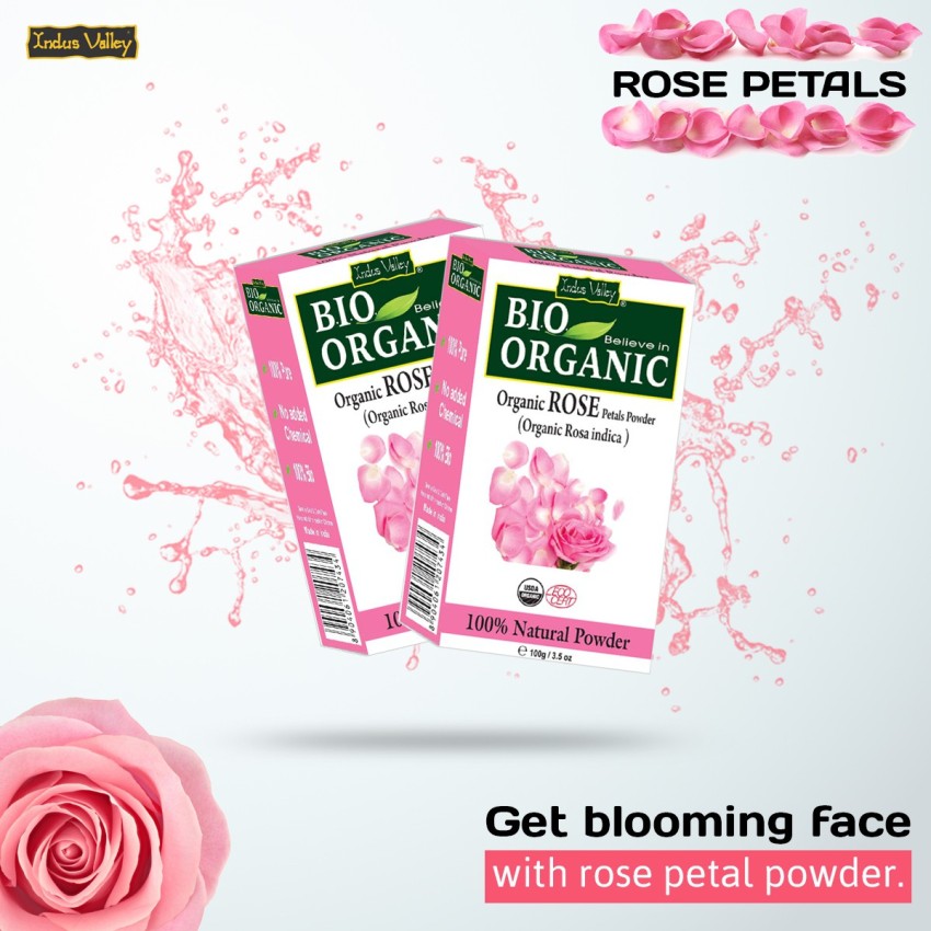 Organic Rose Petal Powder – India Shop