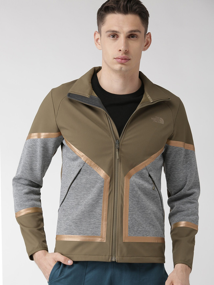 The North Face Full Sleeve Colorblock Men Jacket Flipkart