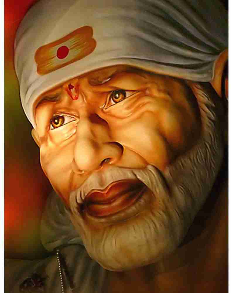 saibaba Wallpaper photo paper Poster Full HD Without Frame for Living  Room,Bedroom,Office,Kids Room,Hall,Home Decor | (13X19) Photographic Paper  - Religious posters in India - Buy art, film, design, movie, music, nature  and